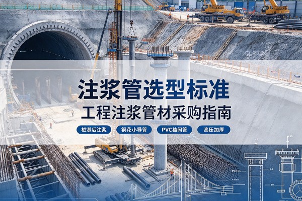 普格注浆管选型标准