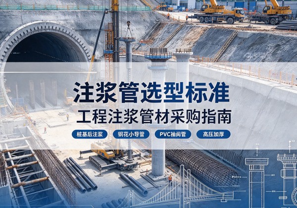普格注浆管选型标准